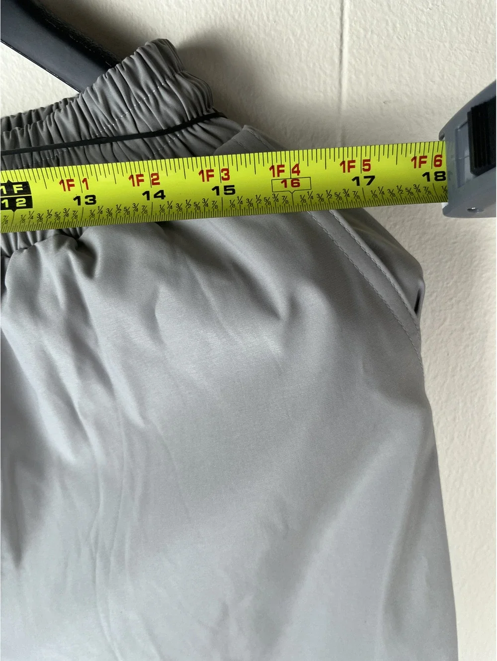 Sixth June NYLON Tech Cargo Jogger Pants Grey Men's Small
